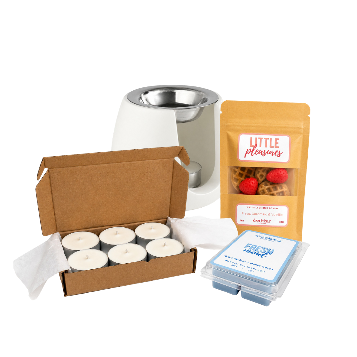 PACK INICIACIÓN WAX MELTS