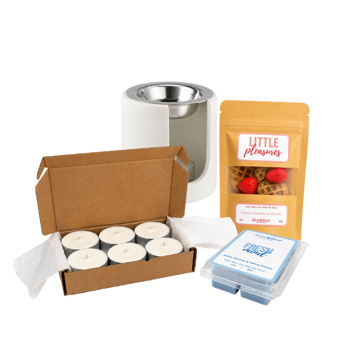 PACK INICIACIÓN WAX MELTS