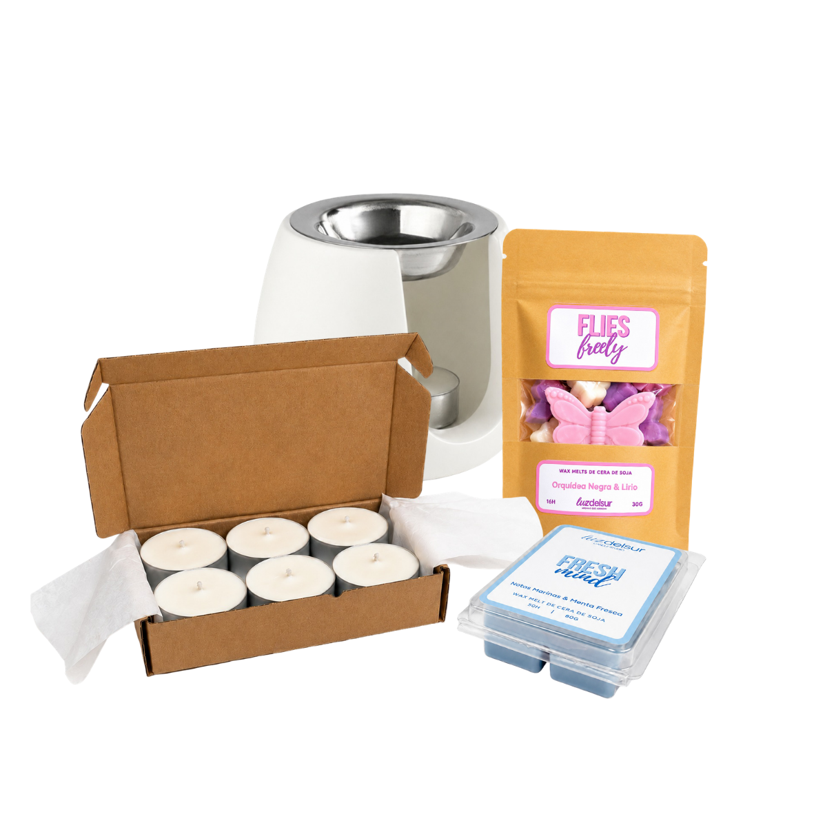 PACK INICIACIÓN WAX MELTS