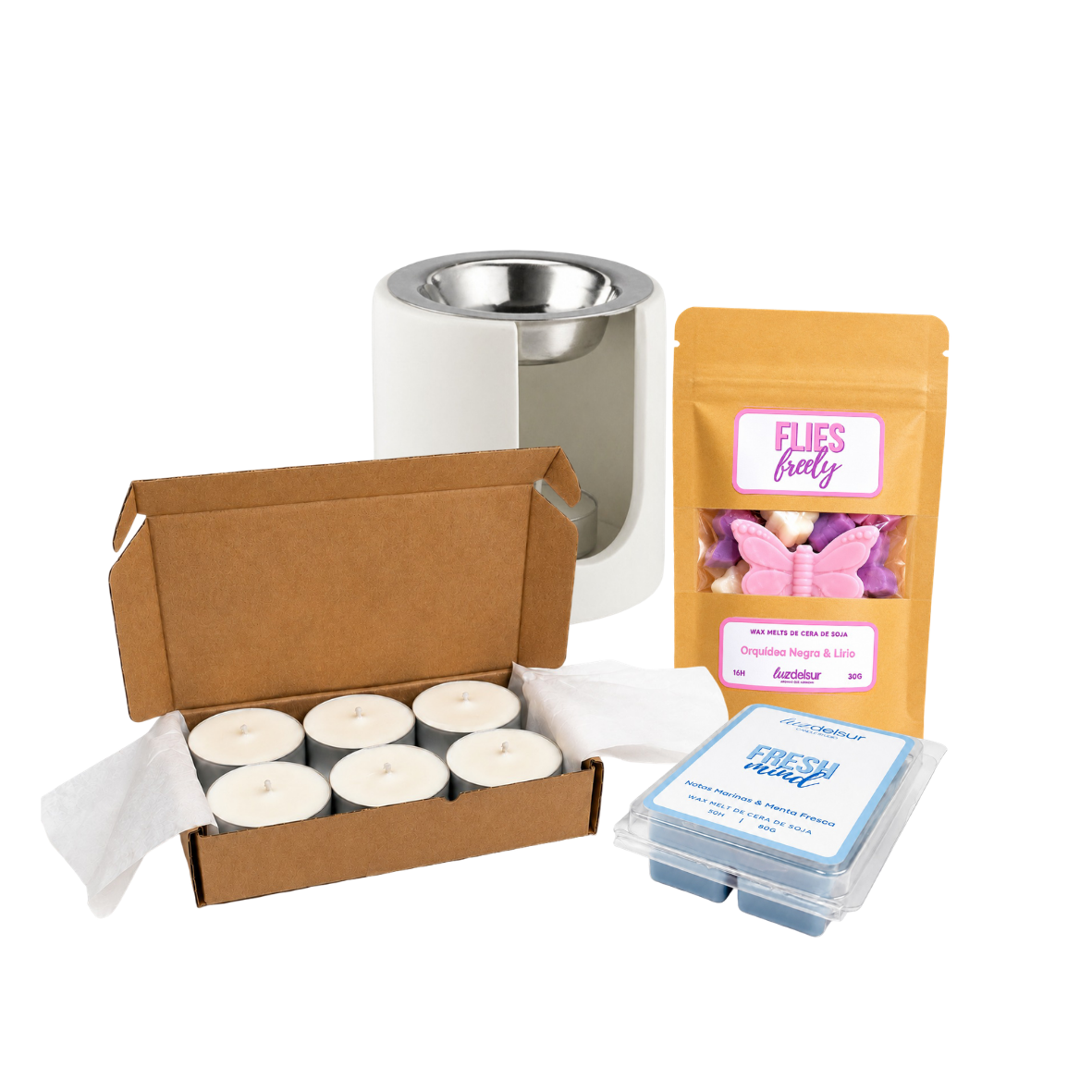 PACK INICIACIÓN WAX MELTS