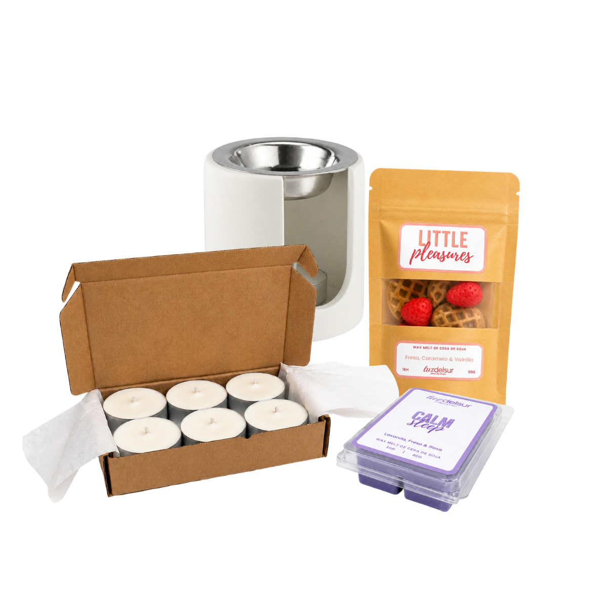 PACK INICIACIÓN WAX MELTS