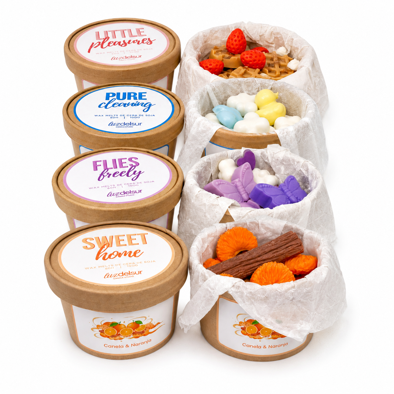 PACK WAX MELTS COLECCIÓN CAPRICHOS